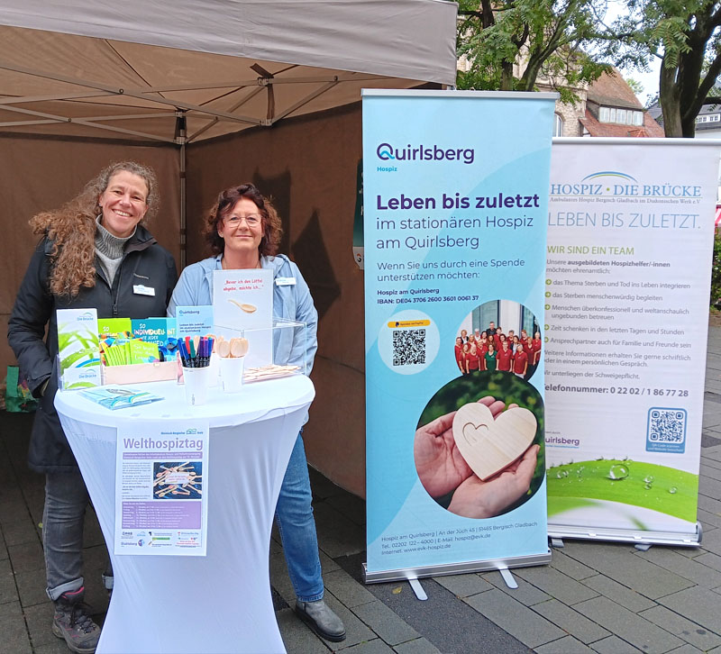 Unser Infostand am 10. Oktober