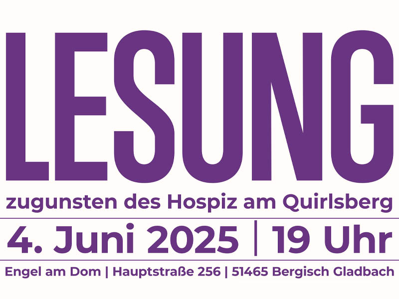 Lesung im Engel am Dom