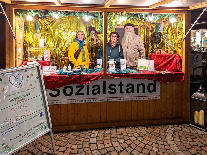 Neue Hospizhelfer beim Hospiz Die Brücke
